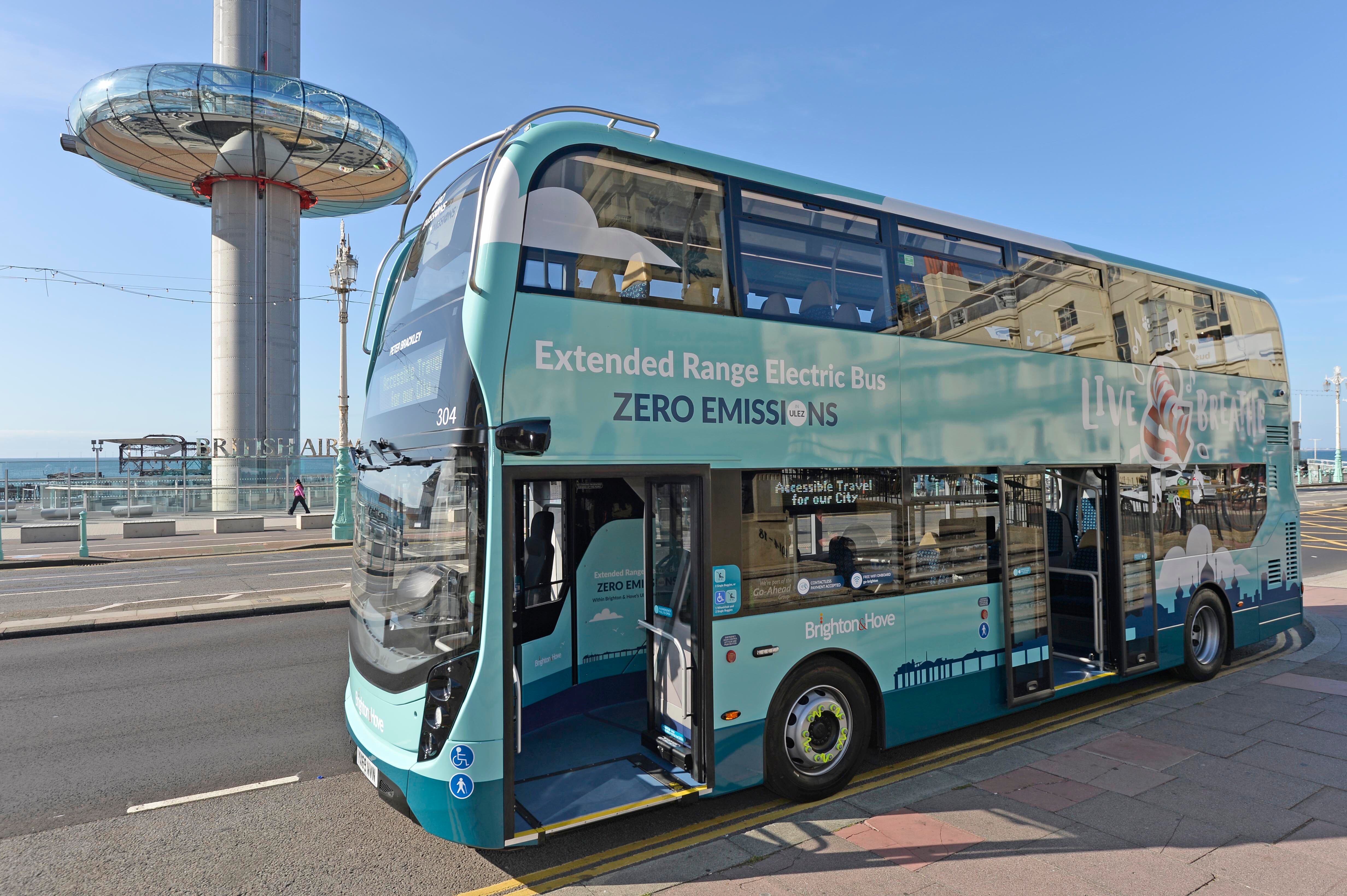30 new buses for Brighton & Hove in UK zeroemissions first Brighton